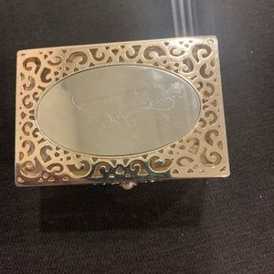 Silver jewelry box
